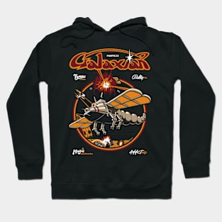 Galaxian Retro Arcade Vintage Gaming Hoodie